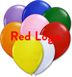 Assorted Colors Red Logo