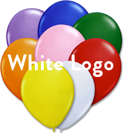 Assorted Colors White Logo
