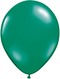 Jewel Green balloons