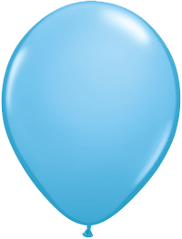 Pale Blue Balloons